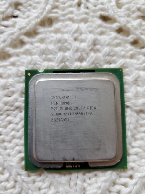 Desktop Intel SL7PR 521 Pentium 4 2.80GHZ/1M/800/04A CPU Processor - Costa Rica