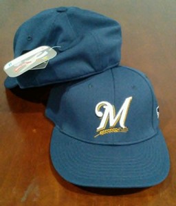 brewers flex fit hat