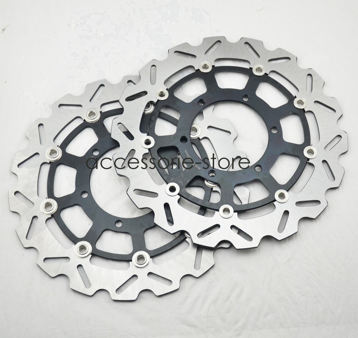 Floating Front Brake Disc Rotor For Motorcycle Suzuki Gsx-r600/750 K6 2006-2007