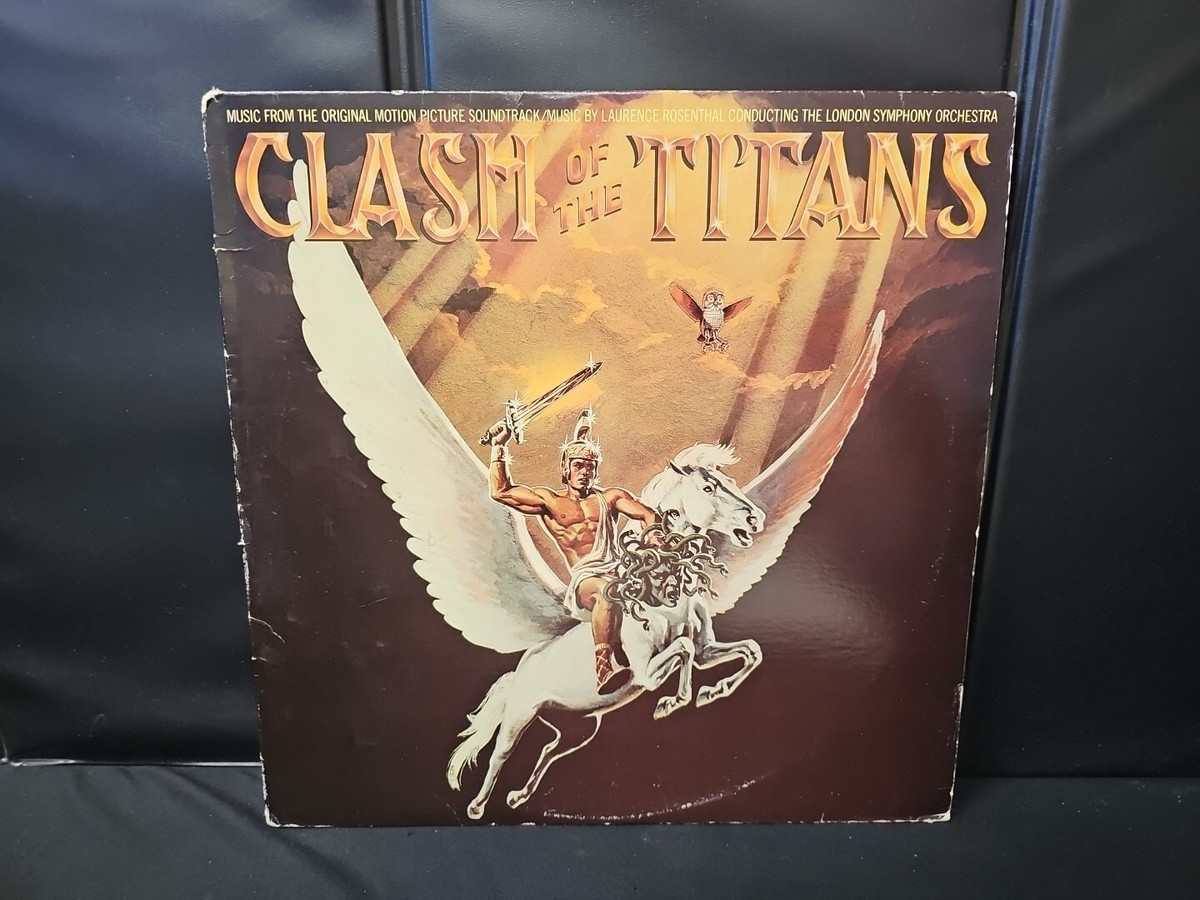 Clash Of The Titans 1981 OST Soundtrack VINYL RECORD | eBay
