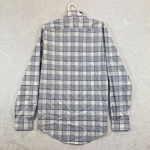 Van Heusen Men's Flex Ultra Wrinkle Free Slim Fit Stretch Shirt 14-14.5 32/33 - Picture 3 of 9
