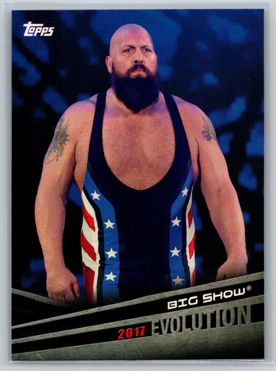 2018 Topps WWE The Big Show Evolution Insert #E-3