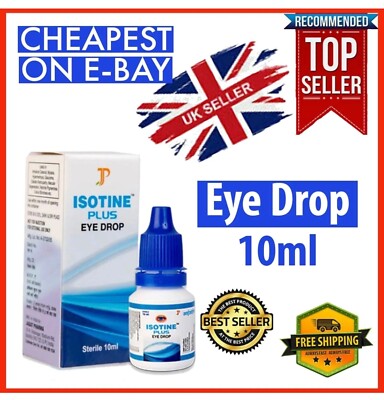  Augentropfen Isotin Plus 10ml Ayurvedische Augenpflege Glaukom WundeAugenklares Sehen