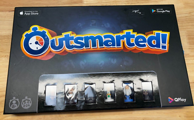Outsmart Board Game  QPlay 2022 Used All Pieces