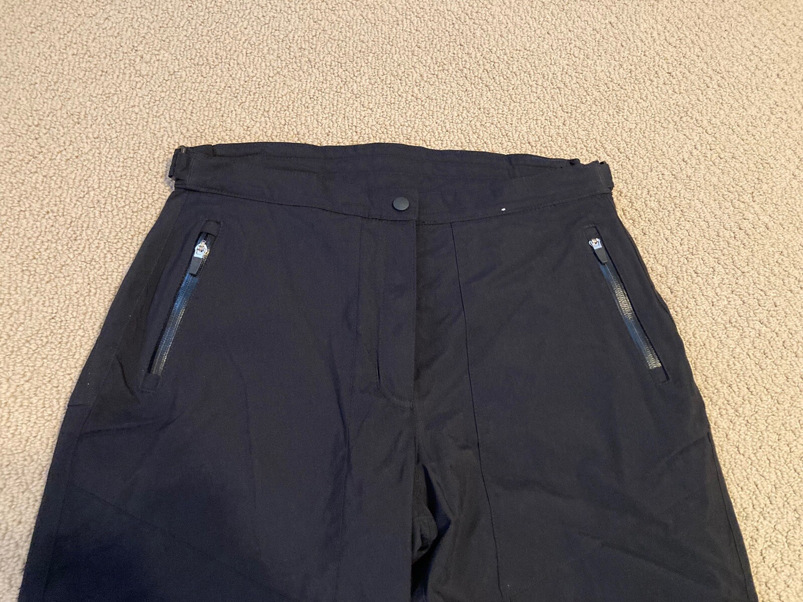 Obermeyer Ridgeline Ski Snow Board Pants Black 32-24 x 31 Women's EUC Winter