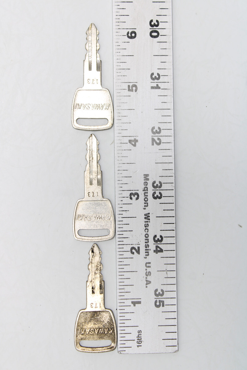 Kawasaki Key Number 173 Sold QTY 3 | eBay