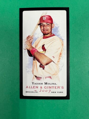 2007 TOPPS ALLEN & GINTER MINI BLACK BORDER - COMPLETE YOUR SET - PICK YOUR CARD - Picture 1 of 31