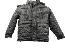 Urban Republic Little Boys' Military Style Nylon Jacket Black 5-6 Winter coat