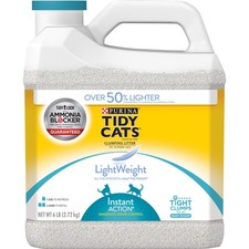 Purina Tidy Cats Light Weight, Low Dust, Clumping Cat Litter, LightWeight Ins...