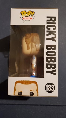 Funko Pop Ricky Bobby #183 Talladega Nights Vaulted w/Protector - Picture 10 of 13