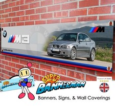 BMW e46 M3 CSL Banner for Garage, Workshop, Showroom etc LARGE
