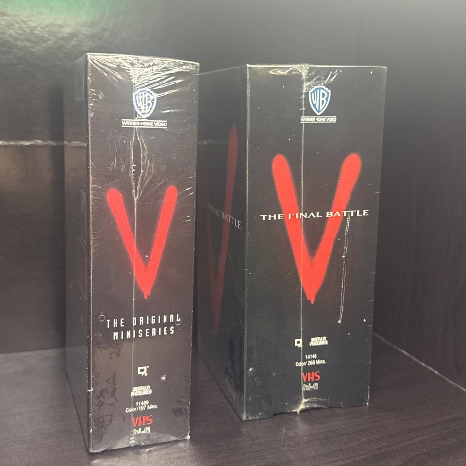 V The Complete Mini Series The Final Battle (VHS, 1984) Sci-fi Brand New 1995 - Image 4 of 4