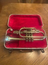 F. E. Olds  Sons Ambassador Cornet  449481 1964 W/ olds case and yamaha MP.