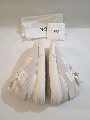 Adidas Y-3 Qasa White Size 10 Mens Sneakers