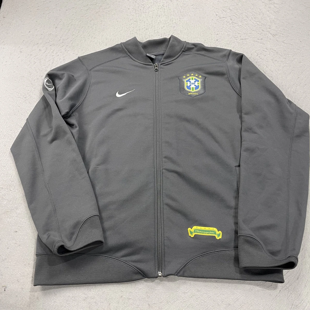 Nike ブラジル代表ジャージ XL グレー Nike Brazil Gray National Team Soccer Fan Apparel & Souvenirs for