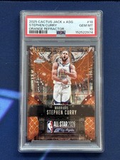 2025-26 Topps Cactus Jack All Star Game Exclusive Stephen Curry /50 PSA 10