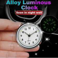 Car Gauge Clock Luminous Interior Quartz Analog Watch Auto Dashboard Clocks