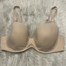 Soma 36D Bra Beige Bodify Perfect Coverage Back Closure Adjustable Strap FLAWED