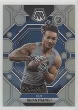 2023 Panini Mosaic Rookies Silver Prizm Brian Branch #287 13a8