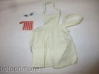 VINTAGE BARBIE DOLL CLOTHES FASHION PAK BARBIE-Q BBQ WHITE APRON SUNGLASSES