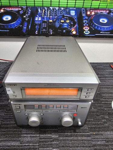 K401 MINI HIFI - Sony MHC-NX1 Component HiFi Anlage Tuner Verstärker 80W Sound Top - Bild 6 von 6