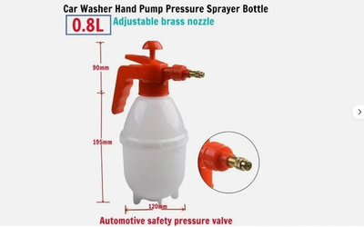 #ad BottleSpray Brake Cleaner Degreaser Hand Pressure Pump Pressure Sprayer 1PC $12.99