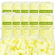 50LBS Bean Bag Filler - Shredded Memory Foam Beanbag Filling Pillow Stuffing ...