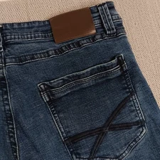 T.K. Axel Vintage Hartford Jeans Mens 37X30 Blue Fade Slim Straight Street Y2K