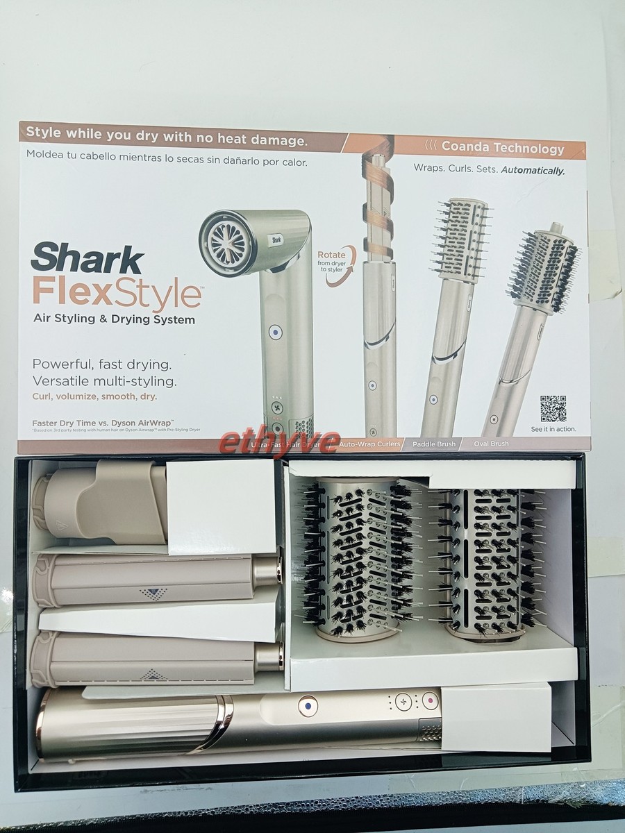 New Shark Flex Style 1300W Air Styling & Drying System - Stone