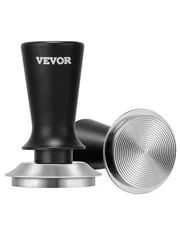 58mm Calibrated Espresso Tamper 30lb Spring Loaded for Level, Consistent Tamping