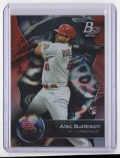2023 Bowman Platinum Alec Burleson Rookie St. Louis Cardinals #72