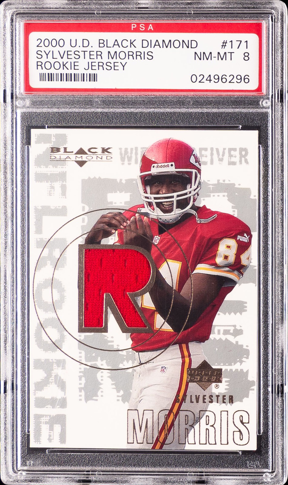 Sylvester Morris Upper Deck Black Diamond #171 Rookie Jersey