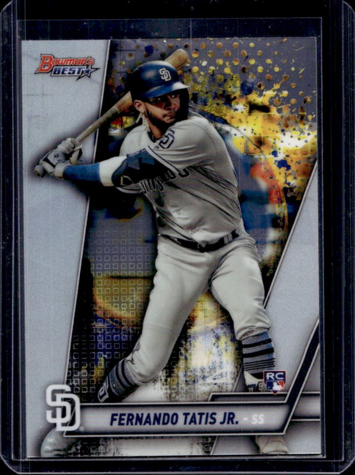2019 Bowman's Best Fernando Tatis Jr. RC Refractor Rookie #58 Padres