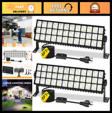 2Pack 100W LED Shop Lights, 14000LM Daylight White, IP66 Waterproof Garage Light
