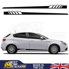 For Alfa Romeo Side Racing Stripes Decals Stickers Car Graphics Vinyl