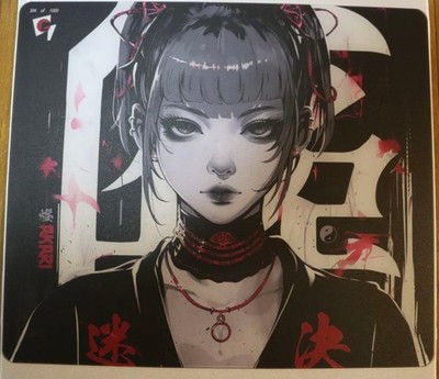 GLSSWRKS Akari Premium Glas Mousepad Gaming Mousepad Rot Limited Edition
