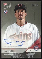 2018 Topps Now Road to Opening Day 26/99 Felix Jorge Auto #OD-138A TM2