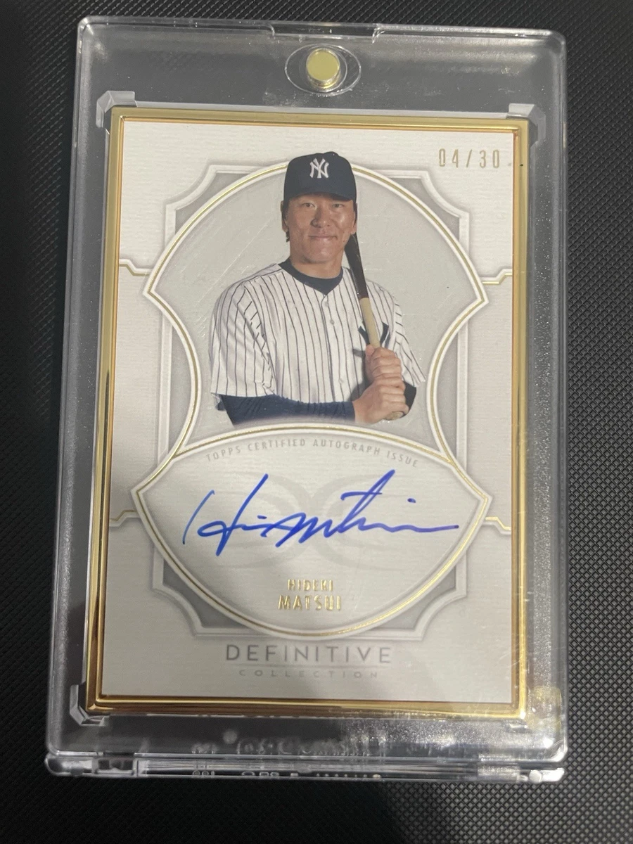 Hideki Matsui Baseball Sports Trading Cards & Accessories