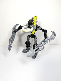 Vintage LEGO Bionicle VAHKI RORZAKH Set #8618 with Manual, Canister, & Disk 2004