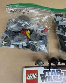 LEGO Star Wars 9492 TIE Fighter 4 Minifigures 413 Pieces No Box Pre-Owned
