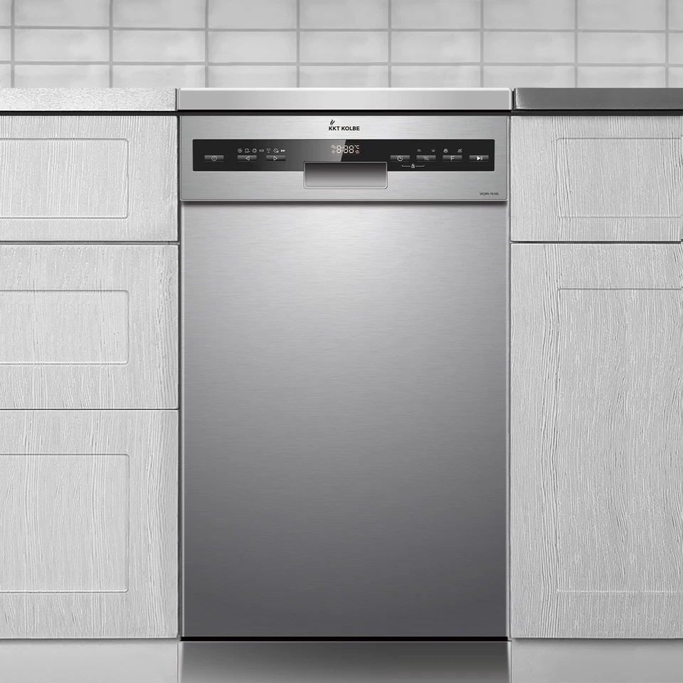 Geschirrspüler DW4505FS freistehend 45cm Edelstahl, Zeitvorwahl, 10 Maßgedecke - Bild 3 von 4