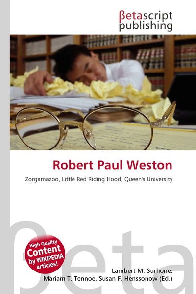 Lambert M. Surhone (U. A.) | Robert Paul Weston | Taschenbuch | Englisch (2026)-image