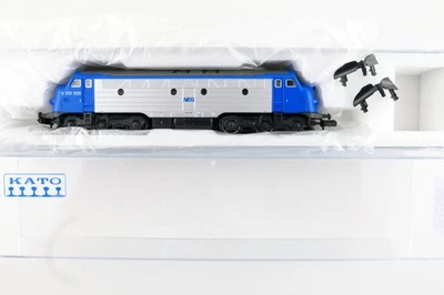 Kato K2883 Diesellok NOHAB MY1125 der NEG, blau/silber, NEM 651, OVP, (E091) - Bild 1 von 4