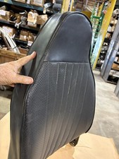 1973 Vw Beetle  Super  Driver  Front Seat Back Good ...recovered ....black