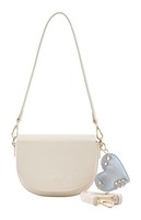 Seidenfelt Manufaktur Tahmela Saddle UmhäNgetasche Tasche Cloudy Beige Creme Neu
