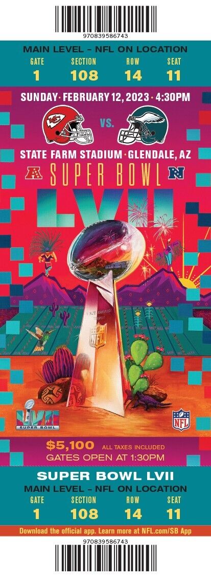 Super Bowl LVII 2023 Spiral Decoration Value Pack - Litin's Party