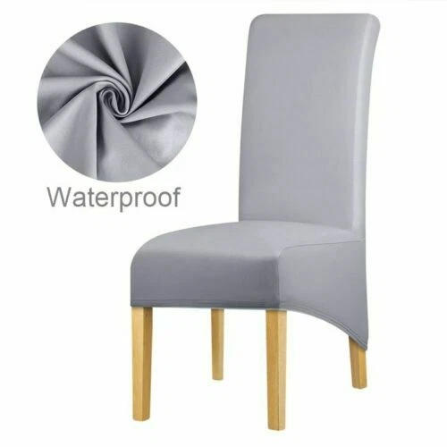 Housses de canapé et fauteuil gris en tissu