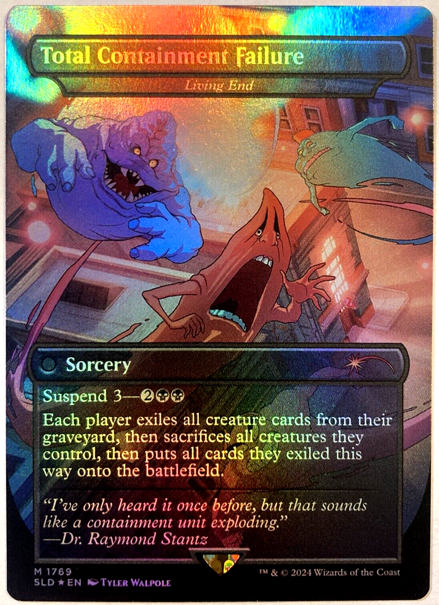 MTG Total Containment Failure RAINBOW FOIL Secret Lair
