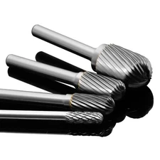 3-16mm Tungsten Carbide Rotary File Burr 6mm Shank Metal Die Grinder Drill Bit