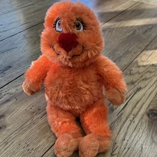 Wheedle On The Needle Seattle Sasquatch Orange 10” Plush Once Upon A Toy 2010